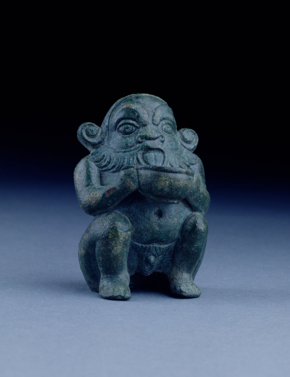Statuette af Bes (bronze) af Egyptian
