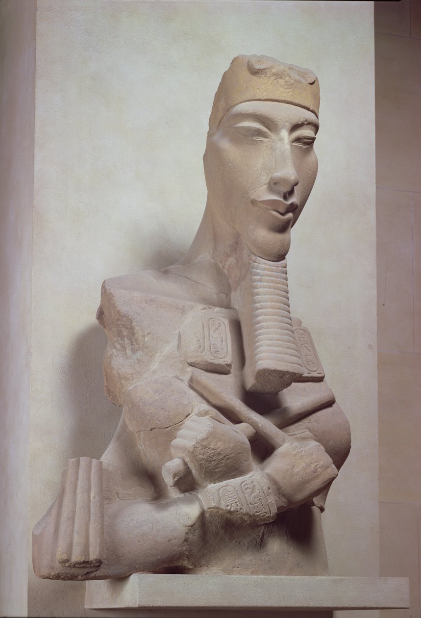 Osiris søjle af Akhenaten (1365-1349 f.Kr.) fra Amenophis IV