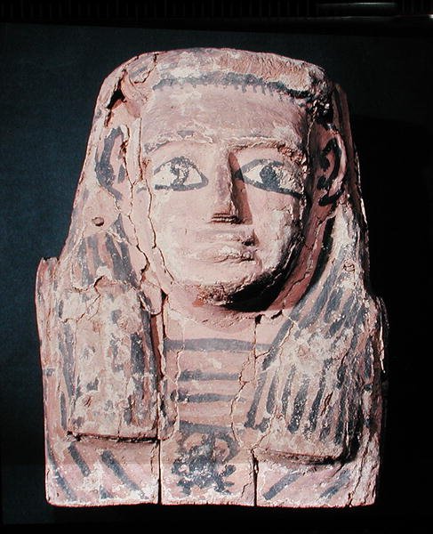 Sarkofag (malet palmetræ) af Egyptian