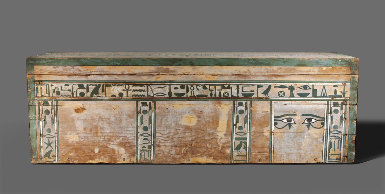Kiste af Senbi, Mellemriget, ca. 1918-1859 f.Kr af Egyptian 12th Dynasty