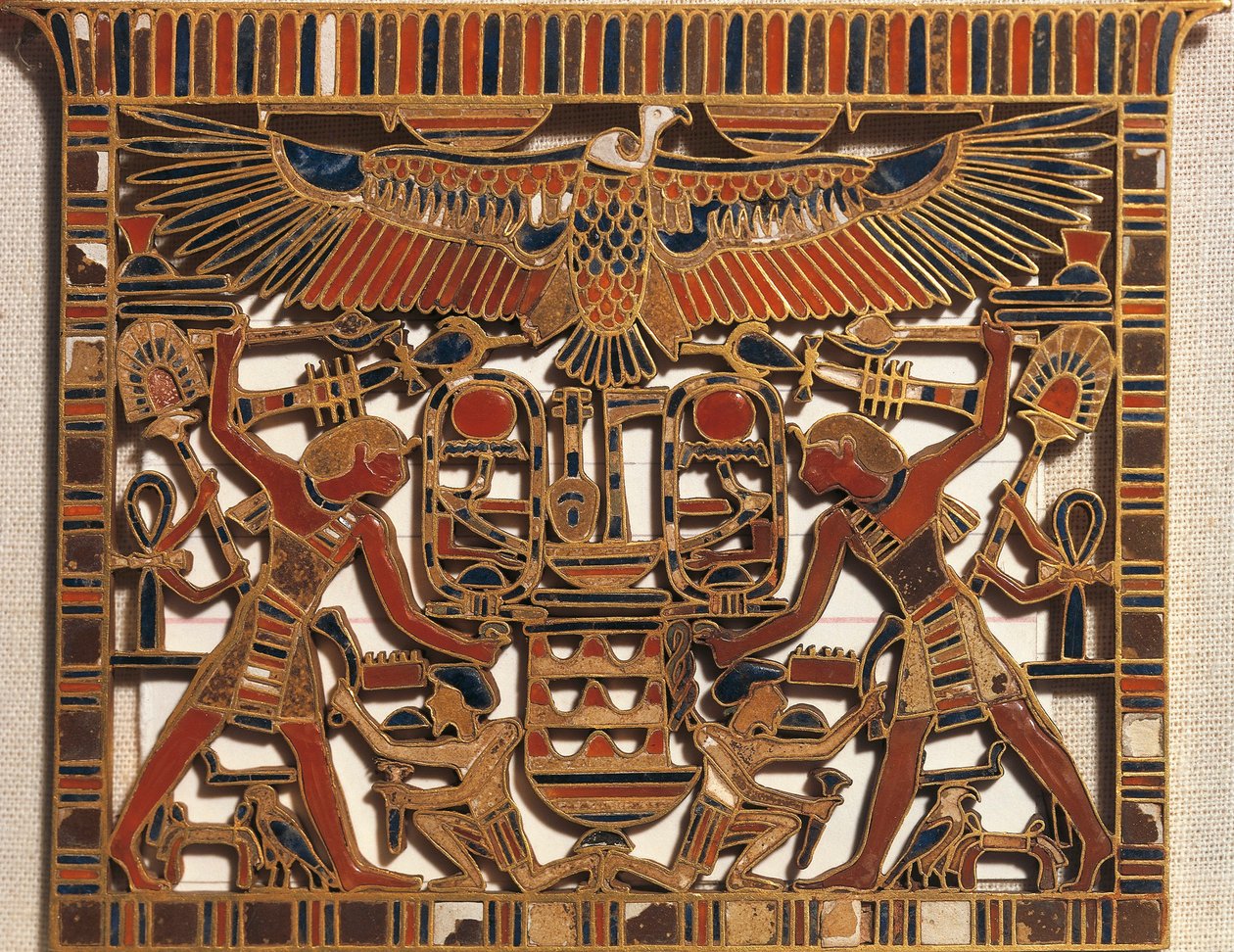 Egypten, Brystskjold i guld og emalje, tolvte dynasti, Mellemriget af Egyptian 12th Dynasty