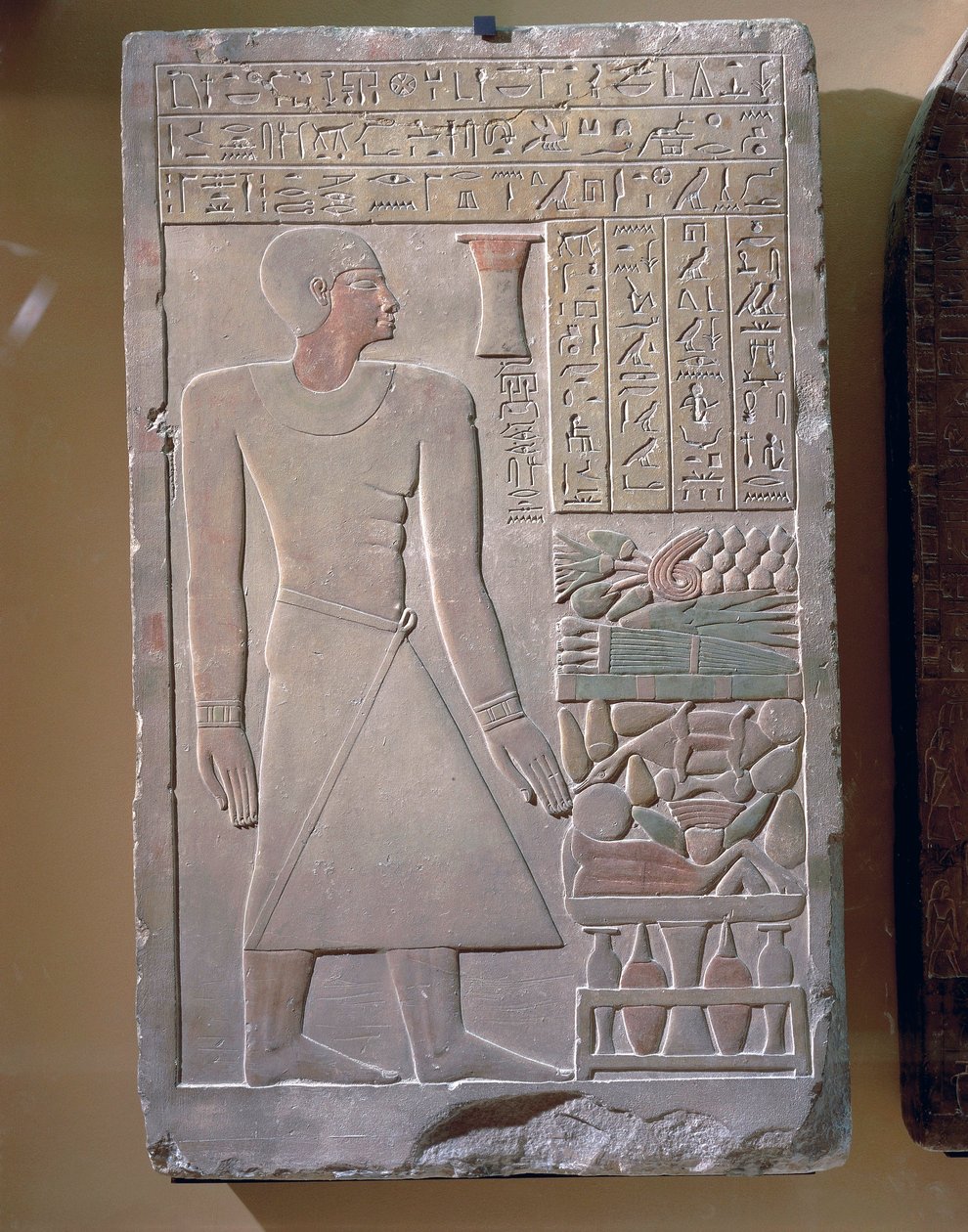 Stele af Senusret, overordnet kasserer af Egyptian 12th Dynasty