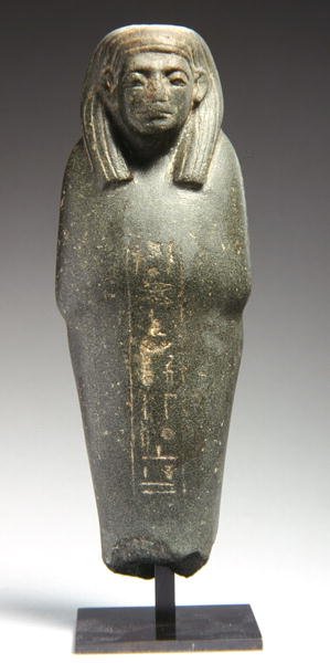 Ushabti-figur for præsten Ra-s-hetep-ib, Middle Kingdom, ca. 1950 f.Kr. (gråvægt) af Egyptian 12th Dynasty
