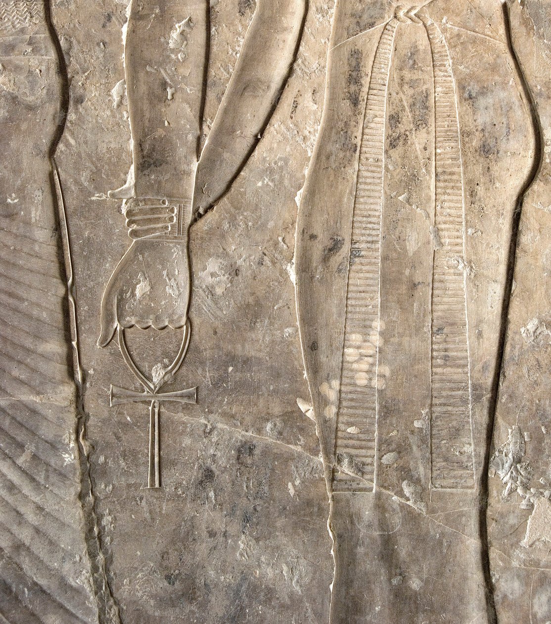 Egyptisk oldtid: Ankh-hieroglyffer. Kheruefs grav (TT192) (18. dynasti af Egyptian 18th Dynasty
