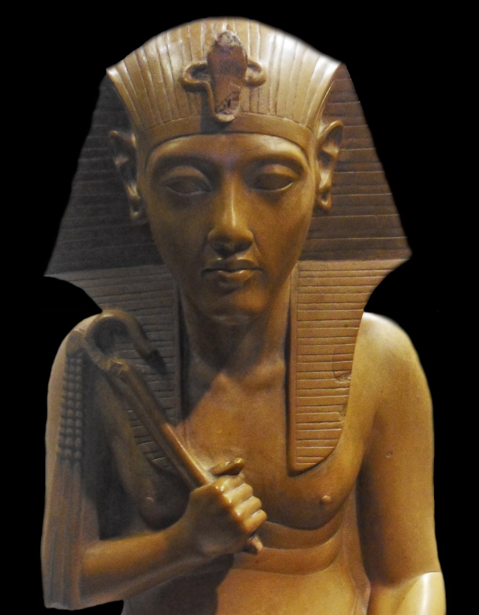 Fragment af en kongelig gruppe fra Amarna-perioden: Sidste halvdel af det attende dynasti var præget af Amenhotep IV