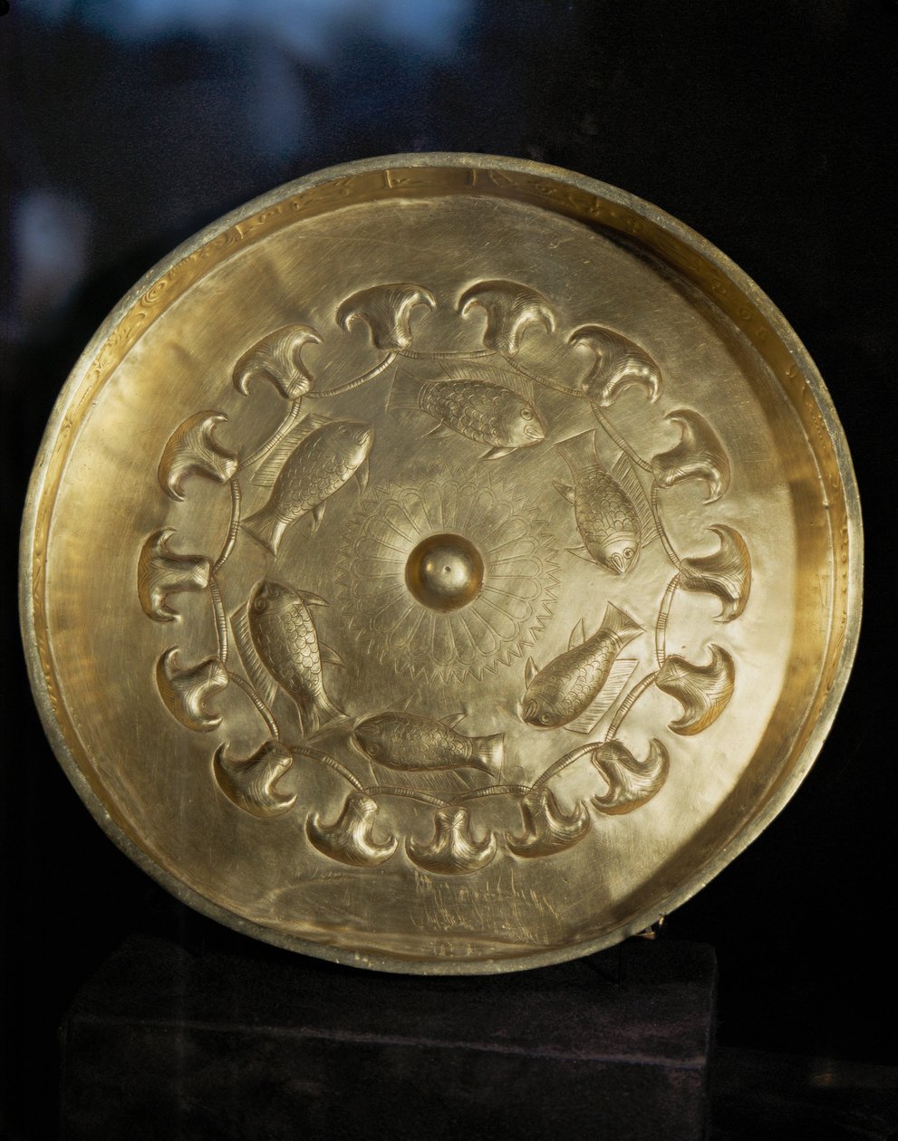 Guldplade. Farao Tuthmosis III