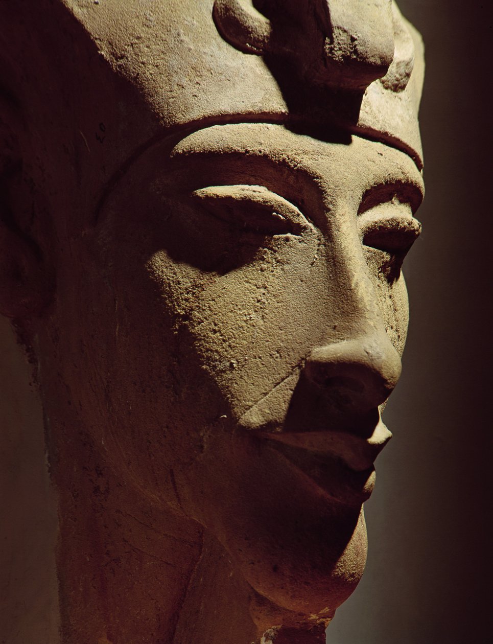 Leder af Amenophis IV (Akhenaten) (ca. 1364-47 f.Kr.) af Egyptian 18th Dynasty
