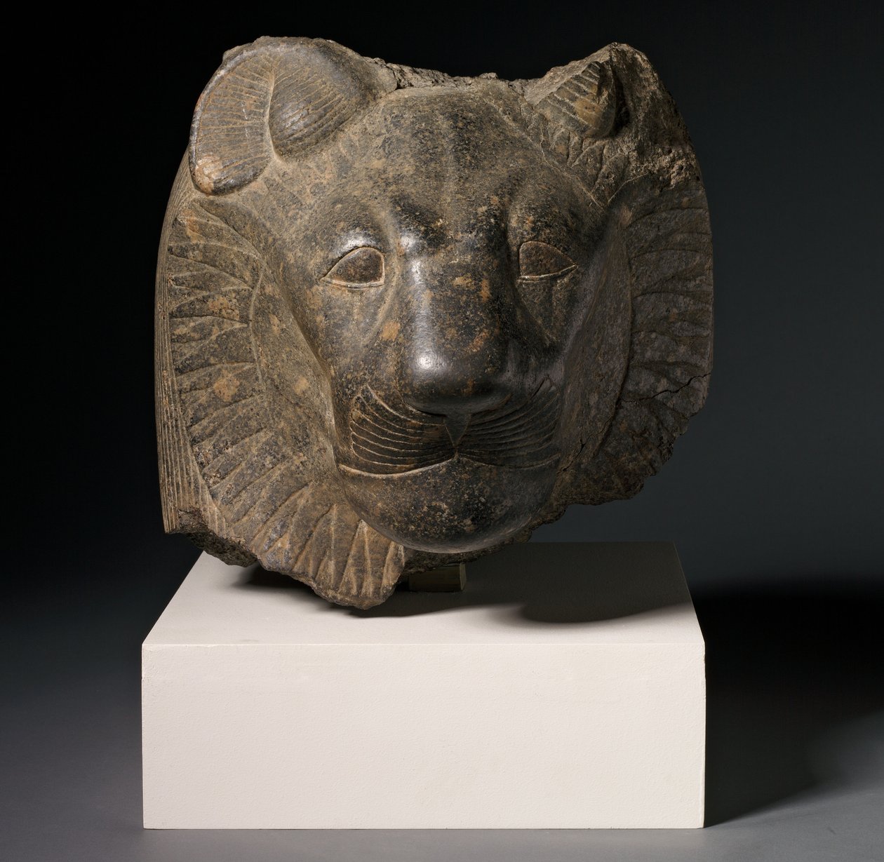 Leder af Sekhmet, Theben, ca. 1391-53 f.Kr af Egyptian 18th Dynasty