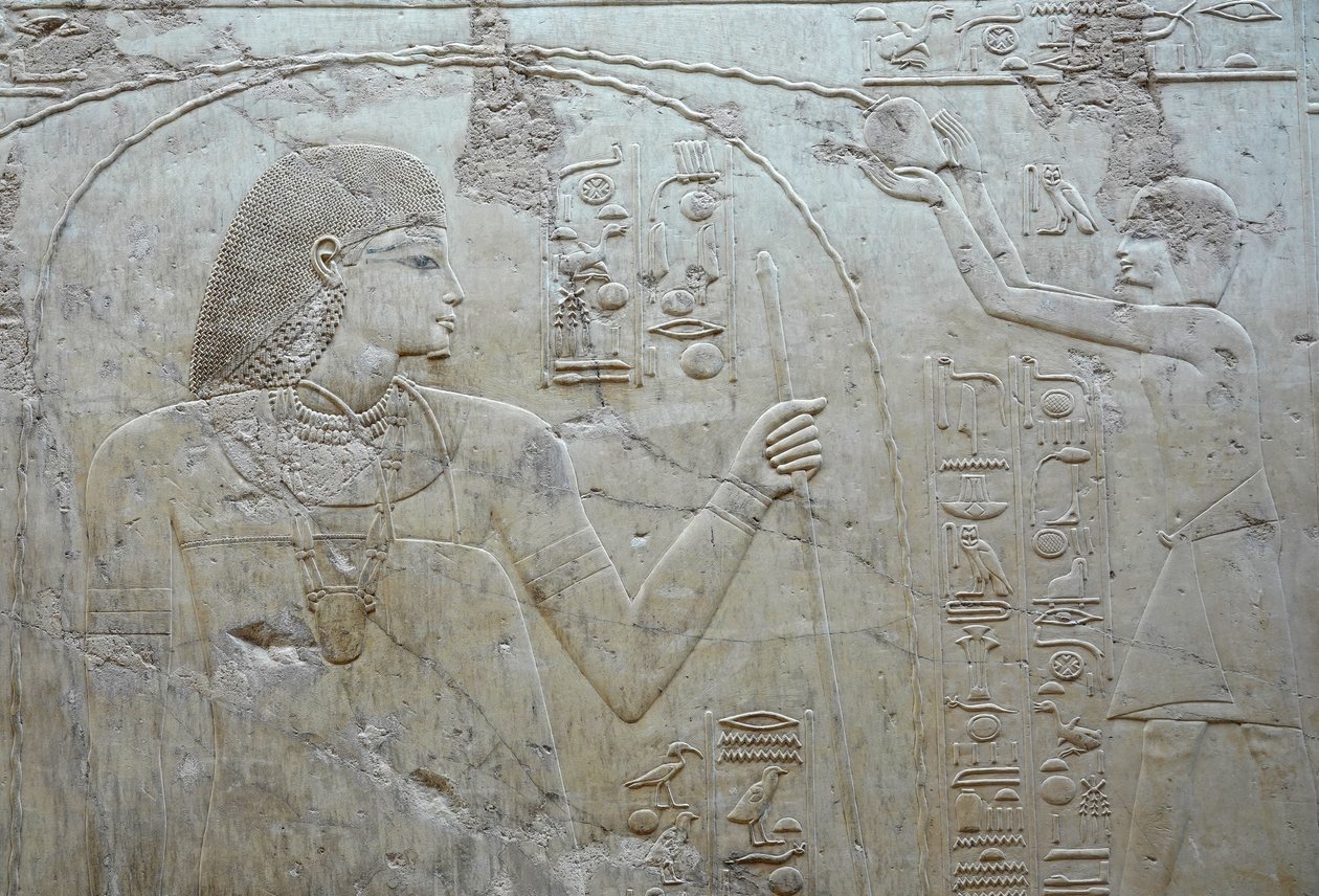 Drikkelagsscene, Ramoses grav af Egyptian 18th Dynasty