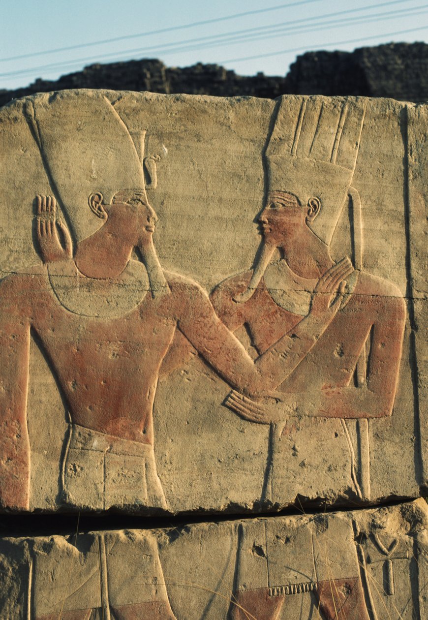 Malet relief, Amun-templet, Karnak-tempelkomplekset (UNESCO