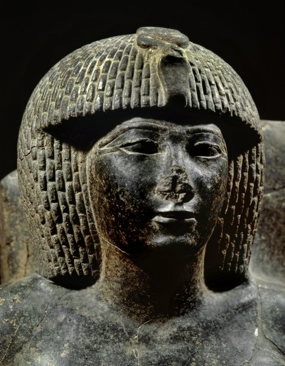Farao Tuthmosis IV (sort granit) af Egyptian 18th Dynasty