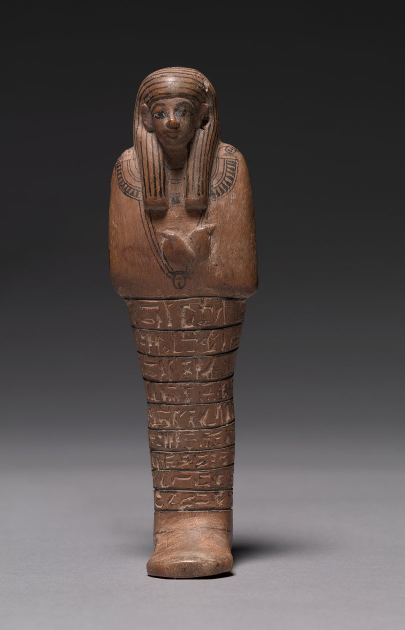 Shawabty af Tashery, New Kingdom, ca. 1391-1353 f.Kr af Egyptian 18th Dynasty