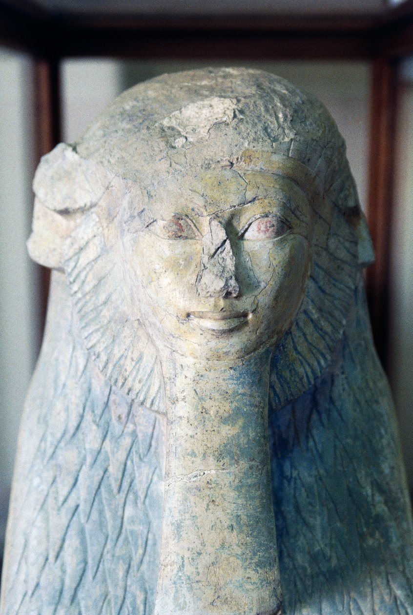 Dronning Hatshepsuts sfinks, fra Deir el-Bahari, den egyptiske civilisation, Det Nye Rige, XVIII. dynasti af Egyptian 18th Dynasty