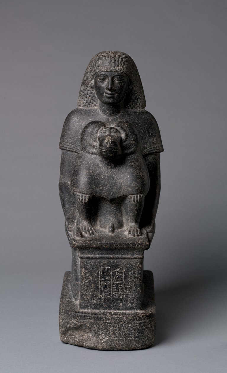 Statue af Minemheb, ca. 1391-1353 af Egyptian 18th Dynasty