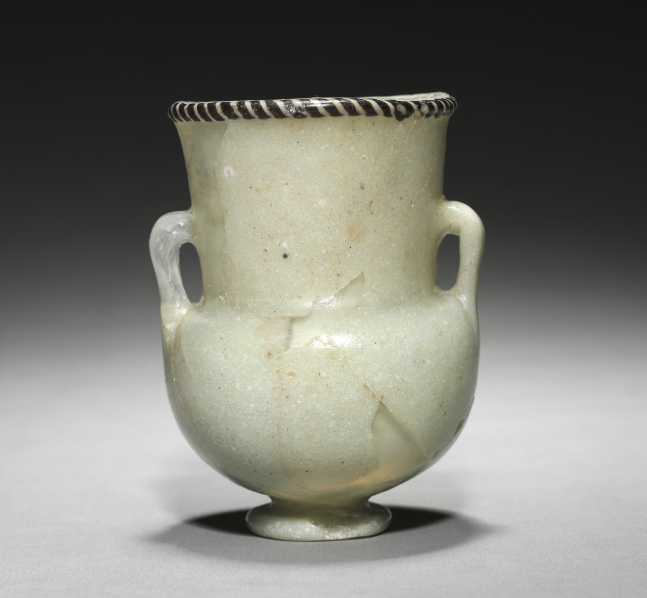 Unguent Bottle, eller Krateriskos, slutningen af det 18. dynasti, ca. 1336-1295 f.Kr. af Egyptian 18th Dynasty