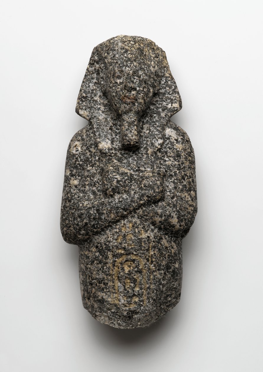 Ushabti af Akhenaten, fra Tell el-Amarna, New Kingdom, ca. 1353-36 f.Kr. (granit) af Egyptian 18th Dynasty