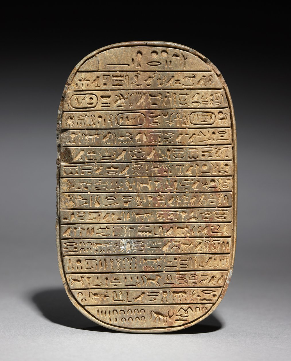 Vild Tyrejagt Scarab af Amenhotep III, ca. 1391-1353 f.Kr. af Egyptian 18th Dynasty