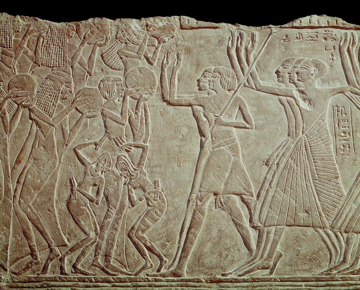 Farvel til den afdøde (lav relief af Egyptian 19th Dynasty