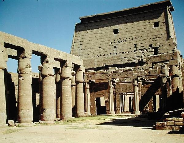 Peristyle Court af Egyptian 19th Dynasty
