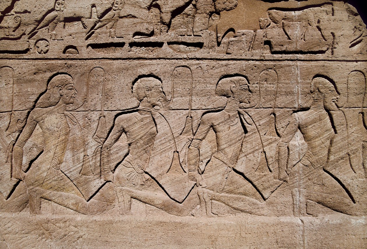 Fanger illustrerer farao Ramses II