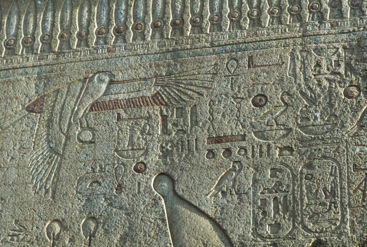 Relief, Amon-templet, Luxor, det gamle Theben (UNESCO