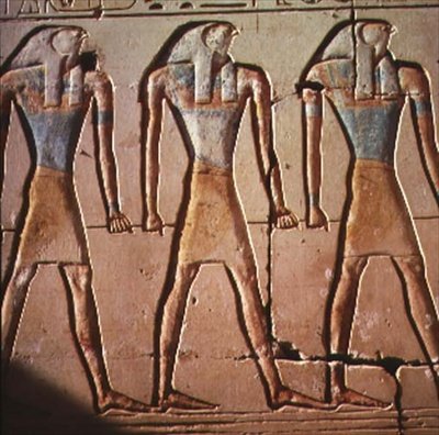 Relief forestillende Horus, fra Ramses II