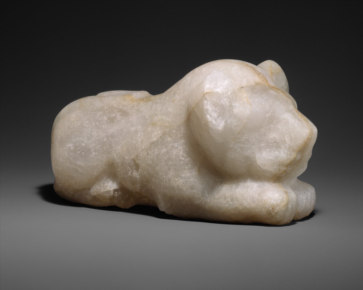 Løveunge, ca. 3100-2900 f.Kr. (kvartsit) af Egyptian 1st Dynasty