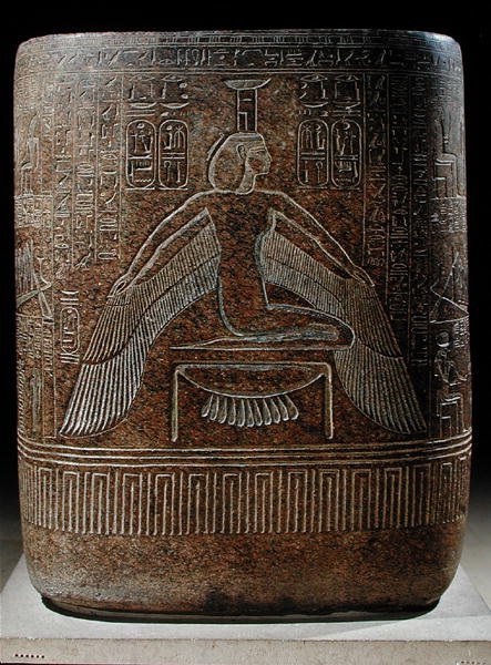 Nephthys beskytter faraoen fra Ramses III