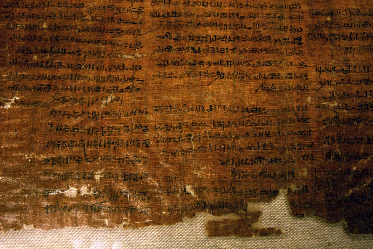 Strejkernes papyrus: administrativt dokument, hvor strejkerne fandt sted under Ramses III