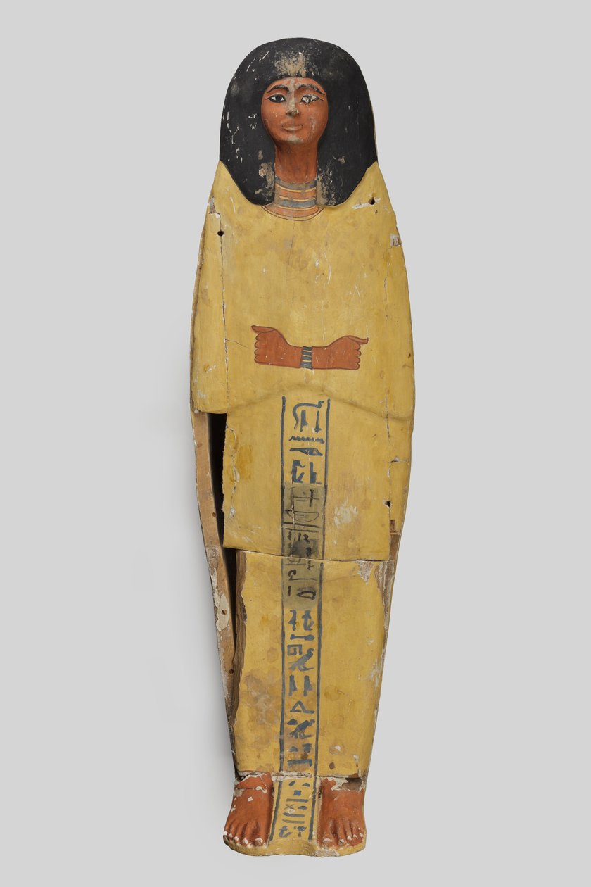 Prins Amenemhats kiste (træ, maling, stuk) af Egyptian 21st Dynasty