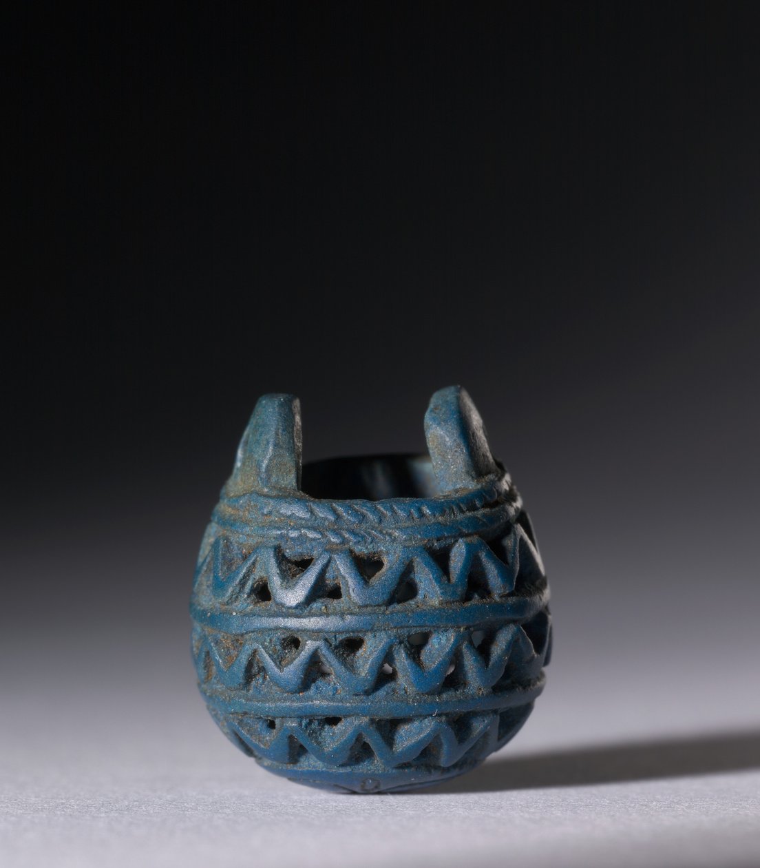 Modelkurv som amulet, ca. 1069-945 f.Kr af Egyptian 21st Dynasty