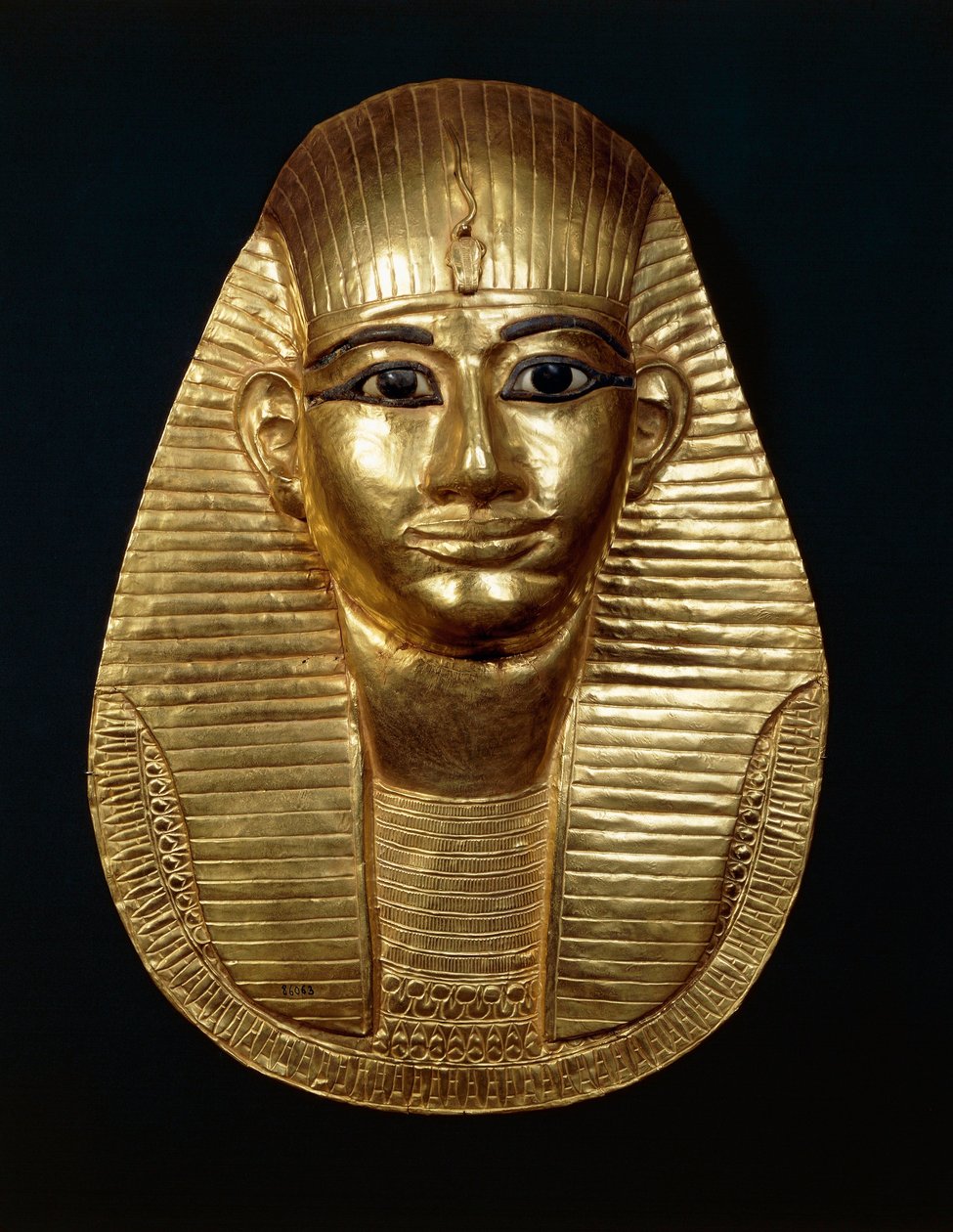 Treasure of Tanis, guldmaske af kong Amenemope af Egyptian 22nd Dynasty