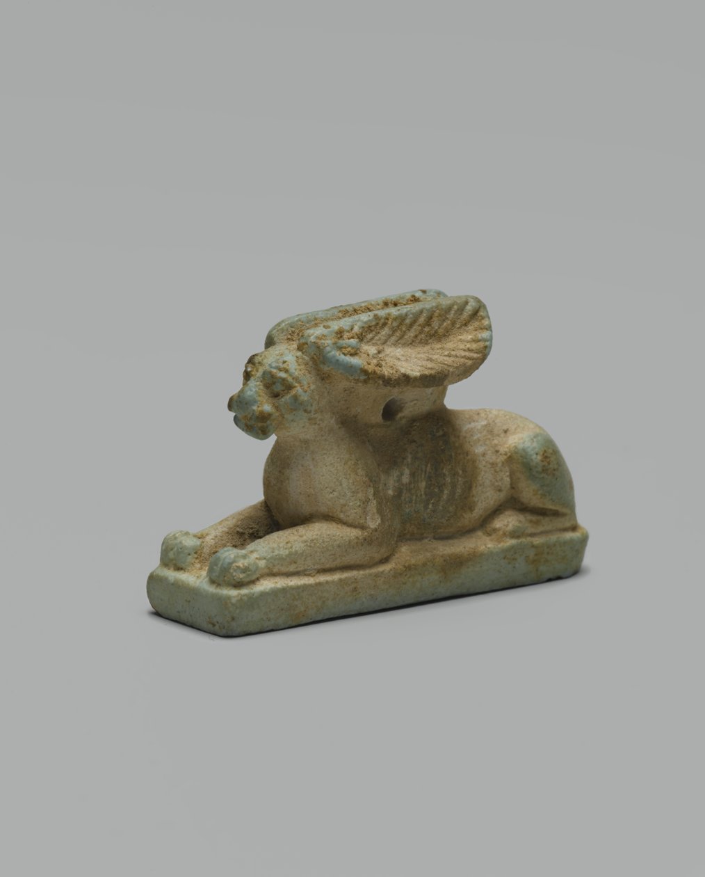 Amulet af en kanin (glaseret fajance) af Egyptian 26th Dynasty
