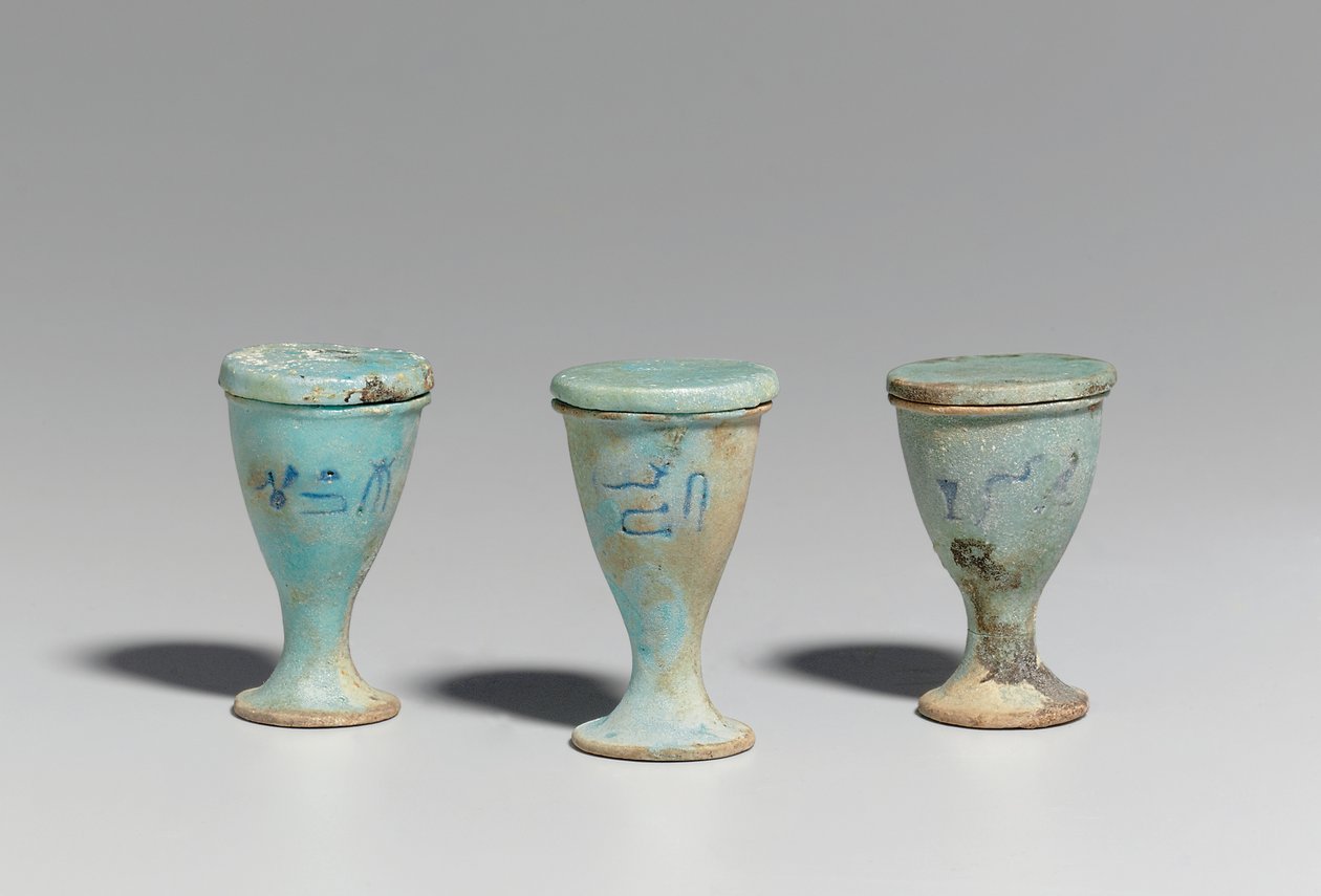 Tre kopper, 664-30 f.Kr., sen - ptolemæisk periode af Egyptian 26th Dynasty