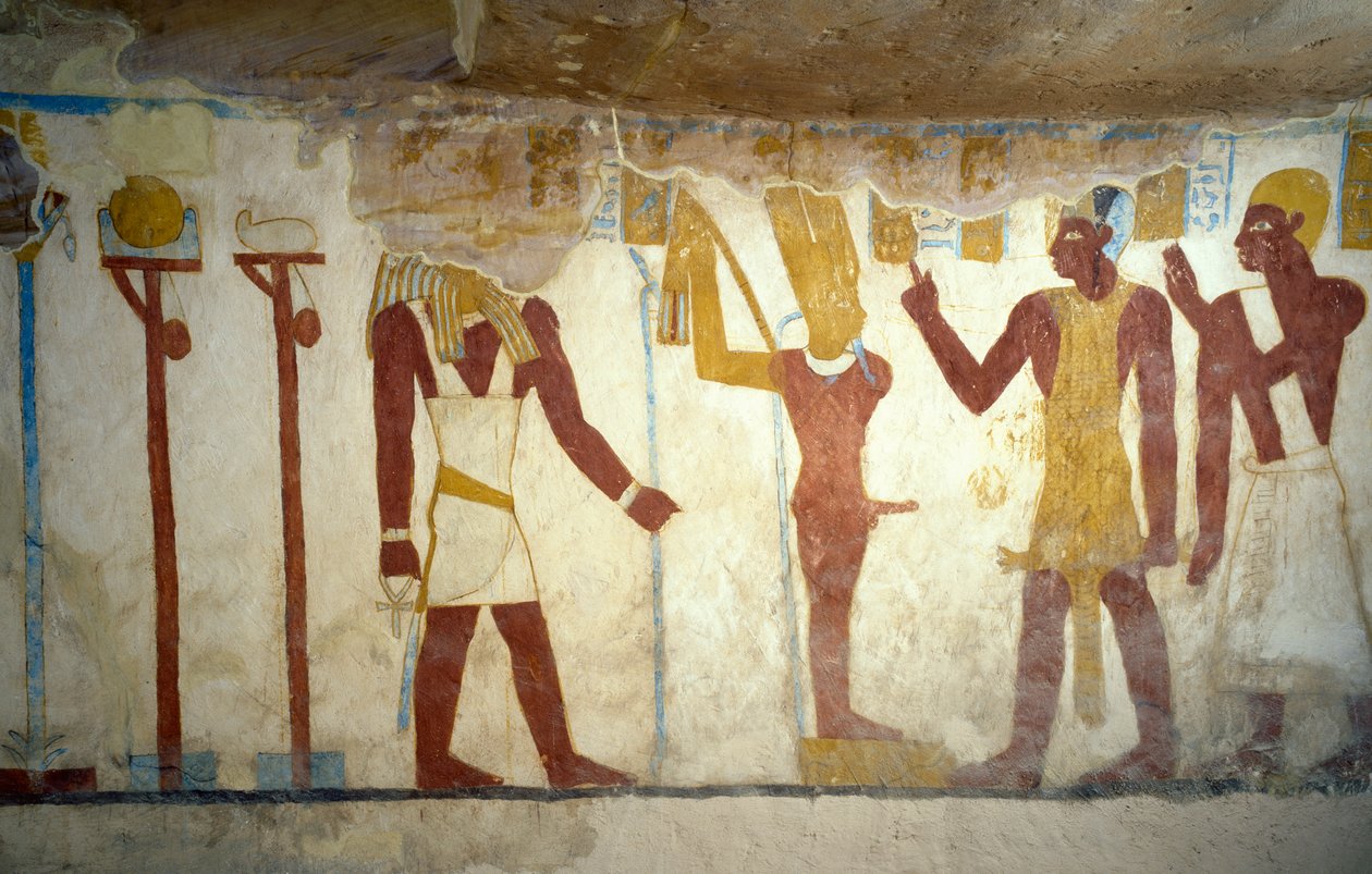 Vinter på landet./ En kold morgen af Egyptian 26th Dynasty