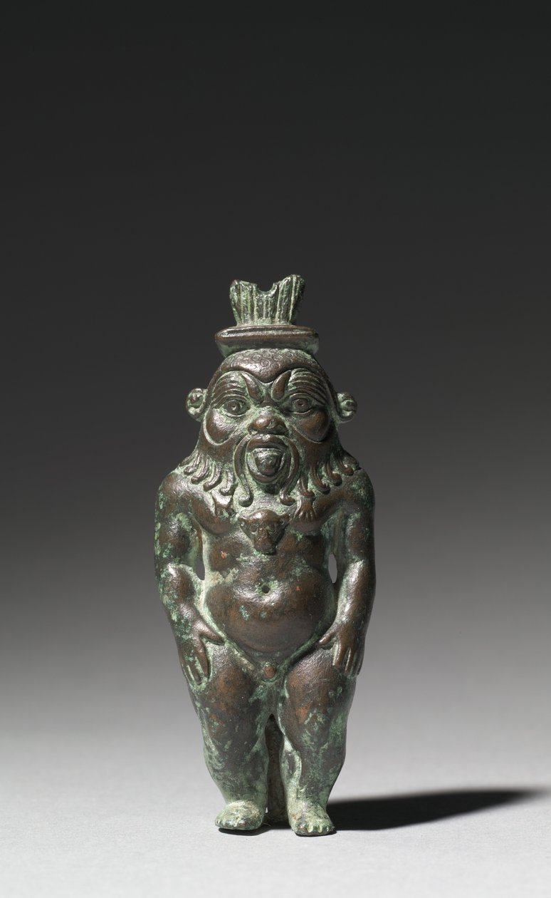 Statuette af Bes, 525-30 f.Kr af Egyptian 27th Dynasty
