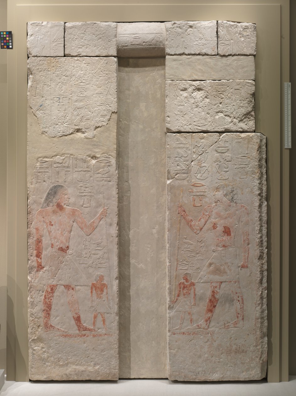 False Door of Nykara, 2408-2341 f.Kr af Egyptian 5th Dynasty