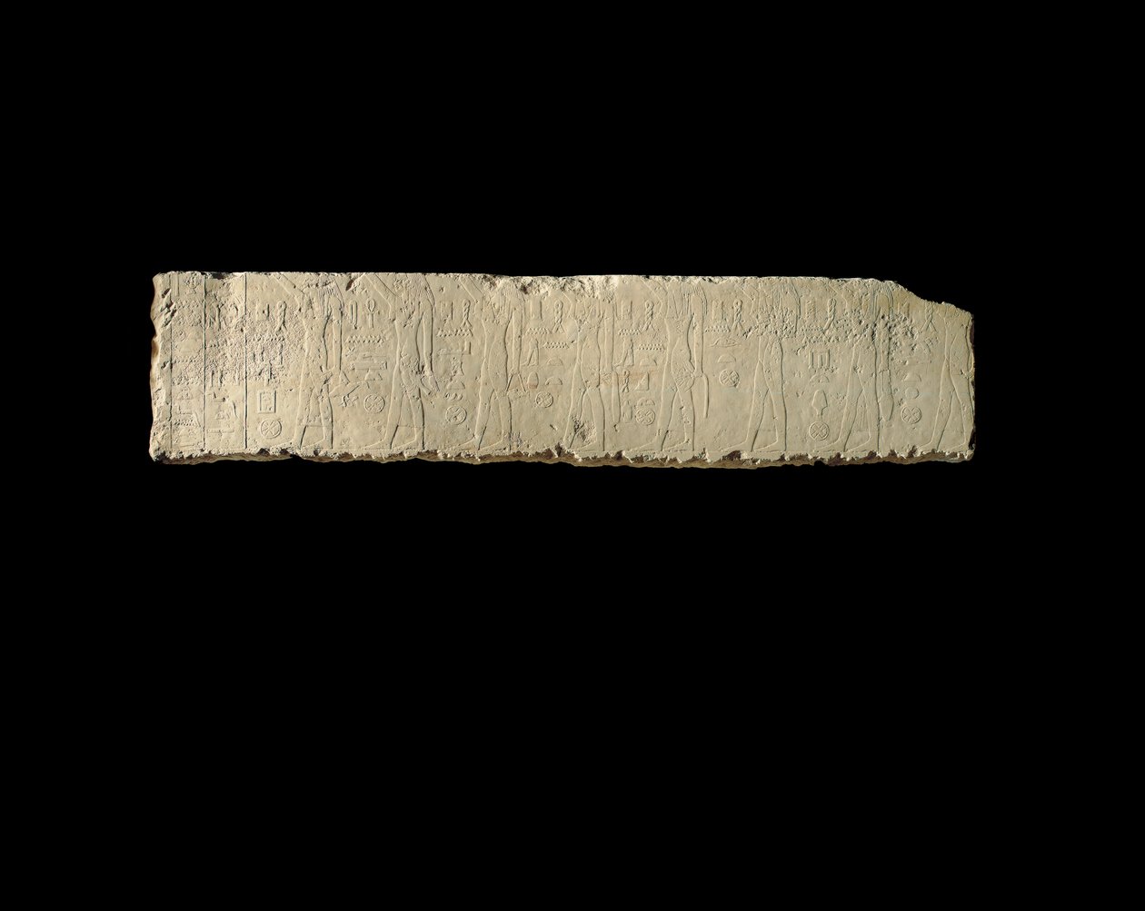 Relief af Pehenuka, Det gamle kongerige, 2465-2323 f.Kr. (kalksten) (se også 440565, 440566, 440559 og 440560) af Egyptian 5th Dynasty