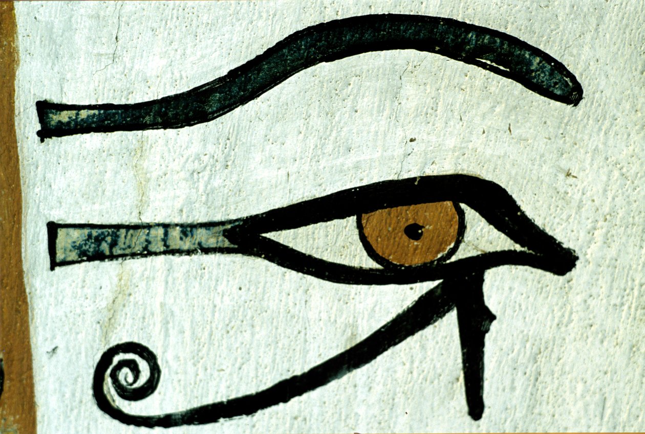 Det gamle Egypten, Vægmaleri, , Horus