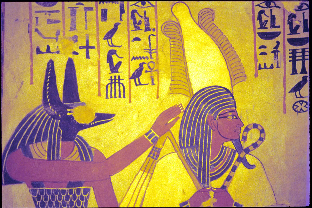 Det gamle Egypten, Vægmaleri, Sennufers grav, Adelens grav, Theben af Egyptian Egyptian