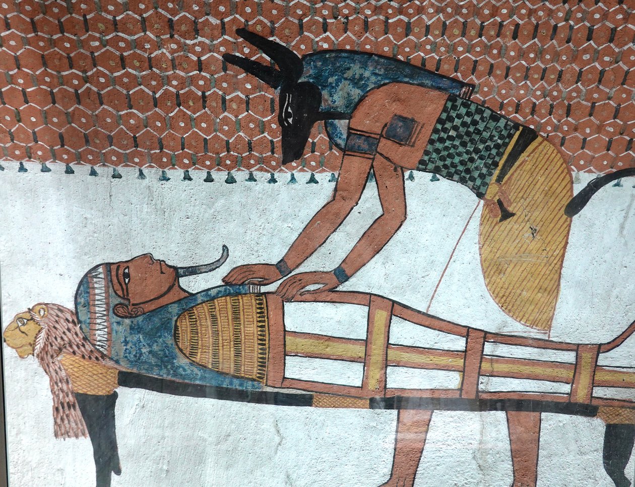 Anubis, Inherkhau-graven, Deir El Medineh af Egyptian Egyptian