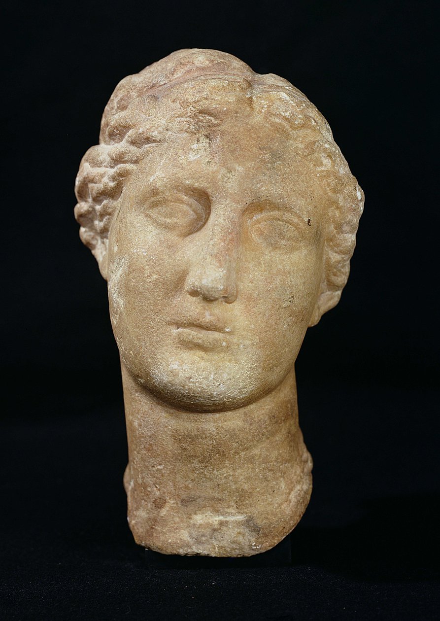 Leder af Berenice II (269-221 f.Kr.) af Egyptian Ptolemaic Period