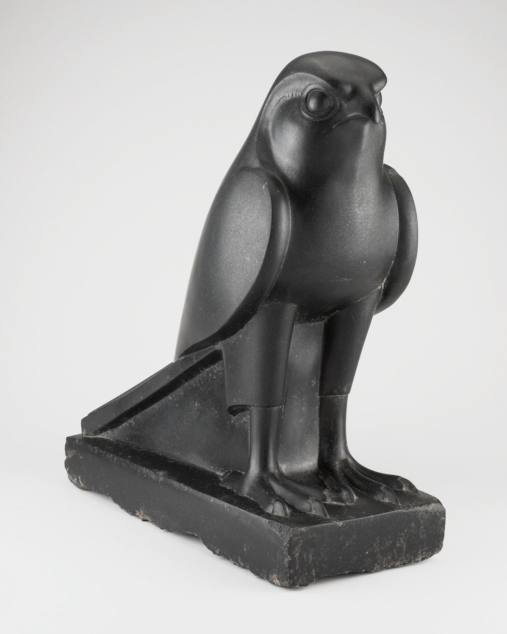 Statue af guden Horus som en falk, ptolemæisk periode af Egyptian Ptolemaic Period