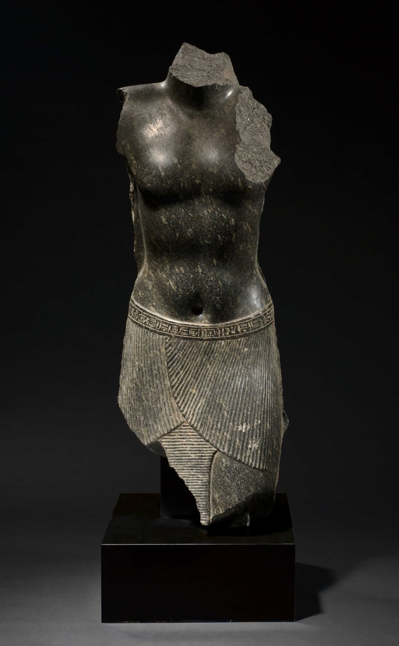 Torso af Amenpayom, sandsynligvis 200-100 f.Kr af Egyptian Ptolemaic Period