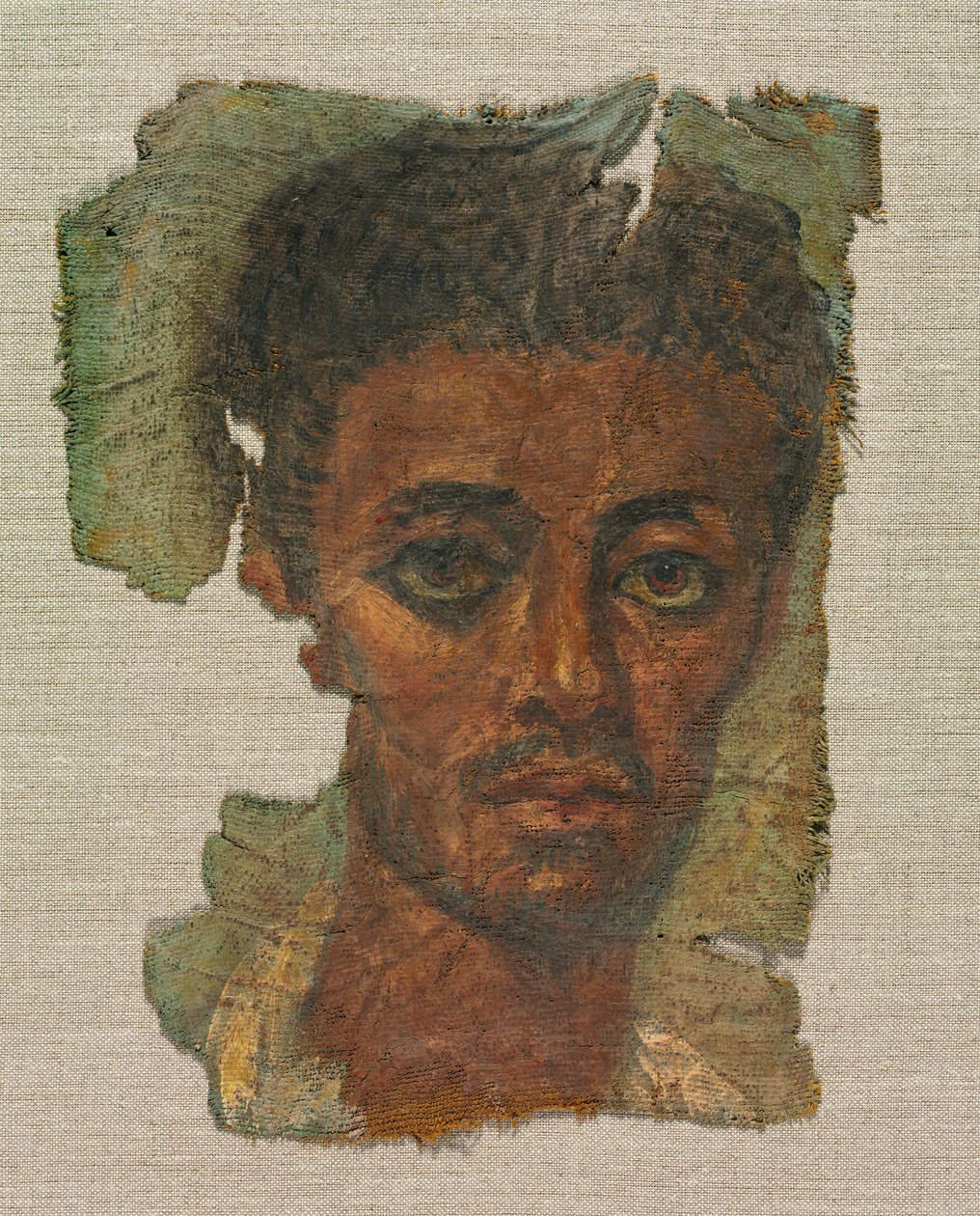 Begravelsesportræt af en mand, ca. 138-192 af Egyptian School