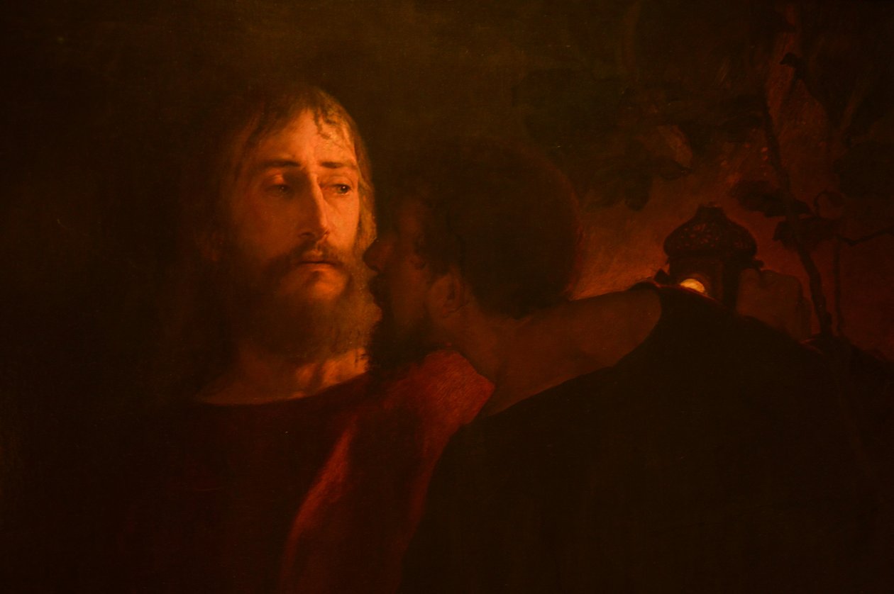 Judas Iskariot af Hjalmer Eilif Emanuel Peterssen