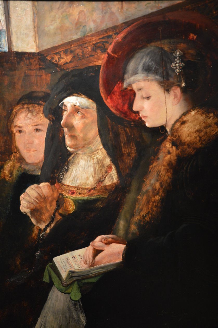 Under Salmesangen af Hjalmer Eilif Emanuel Peterssen