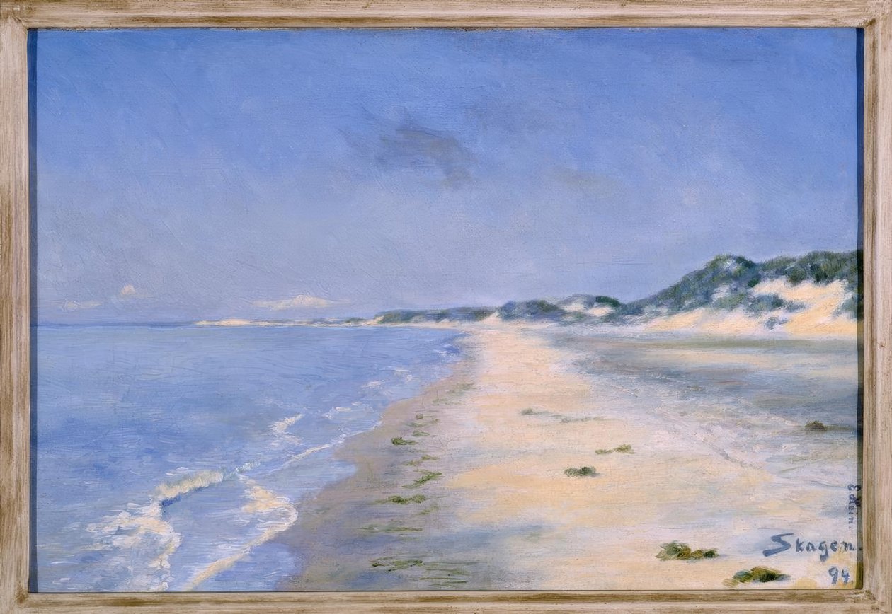 E. Hein, En skøn sommerdag i Skagen af Einar Hein
