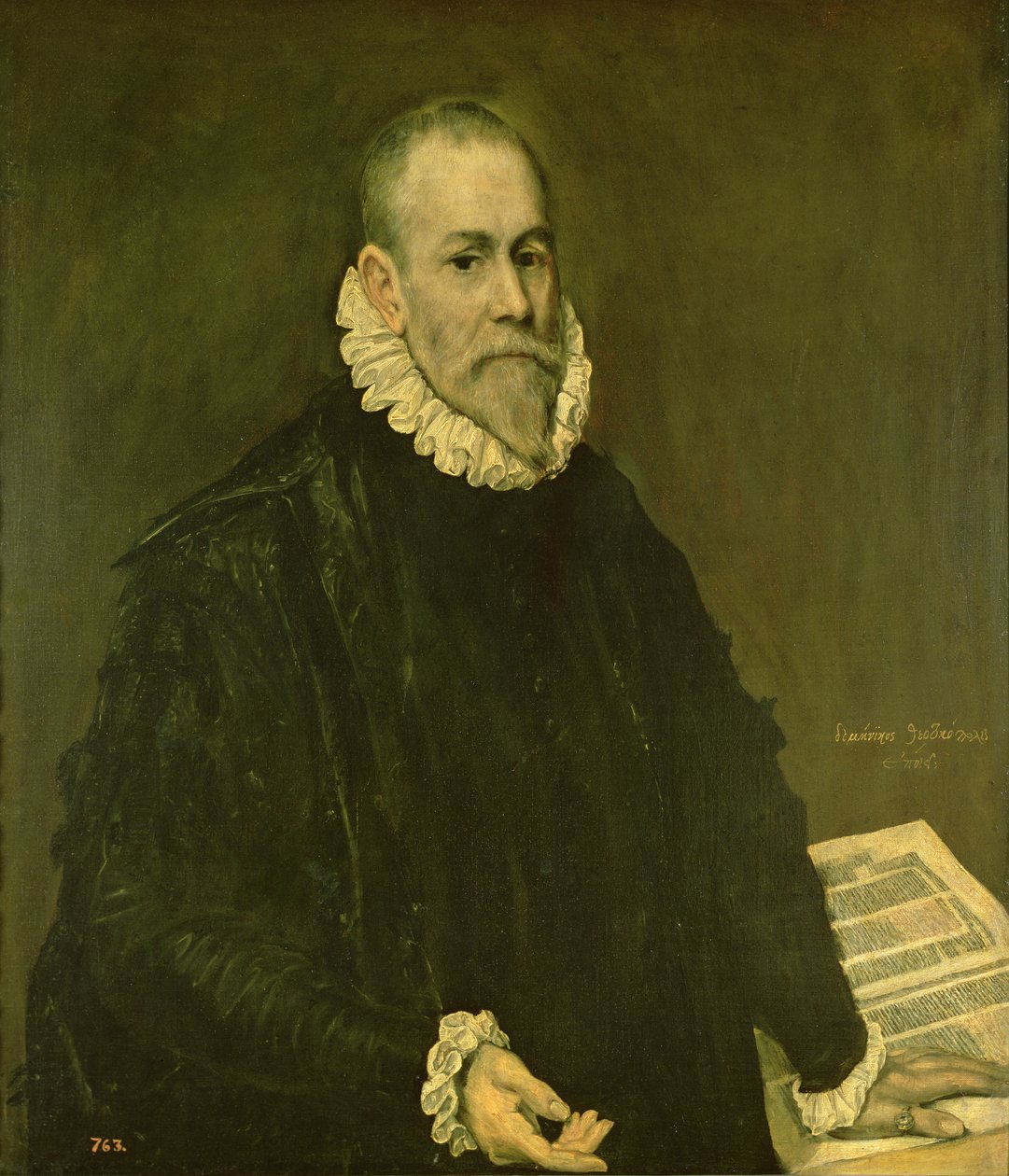 Doktor Rodrigo de la Fuente, 1598-89 af El Greco