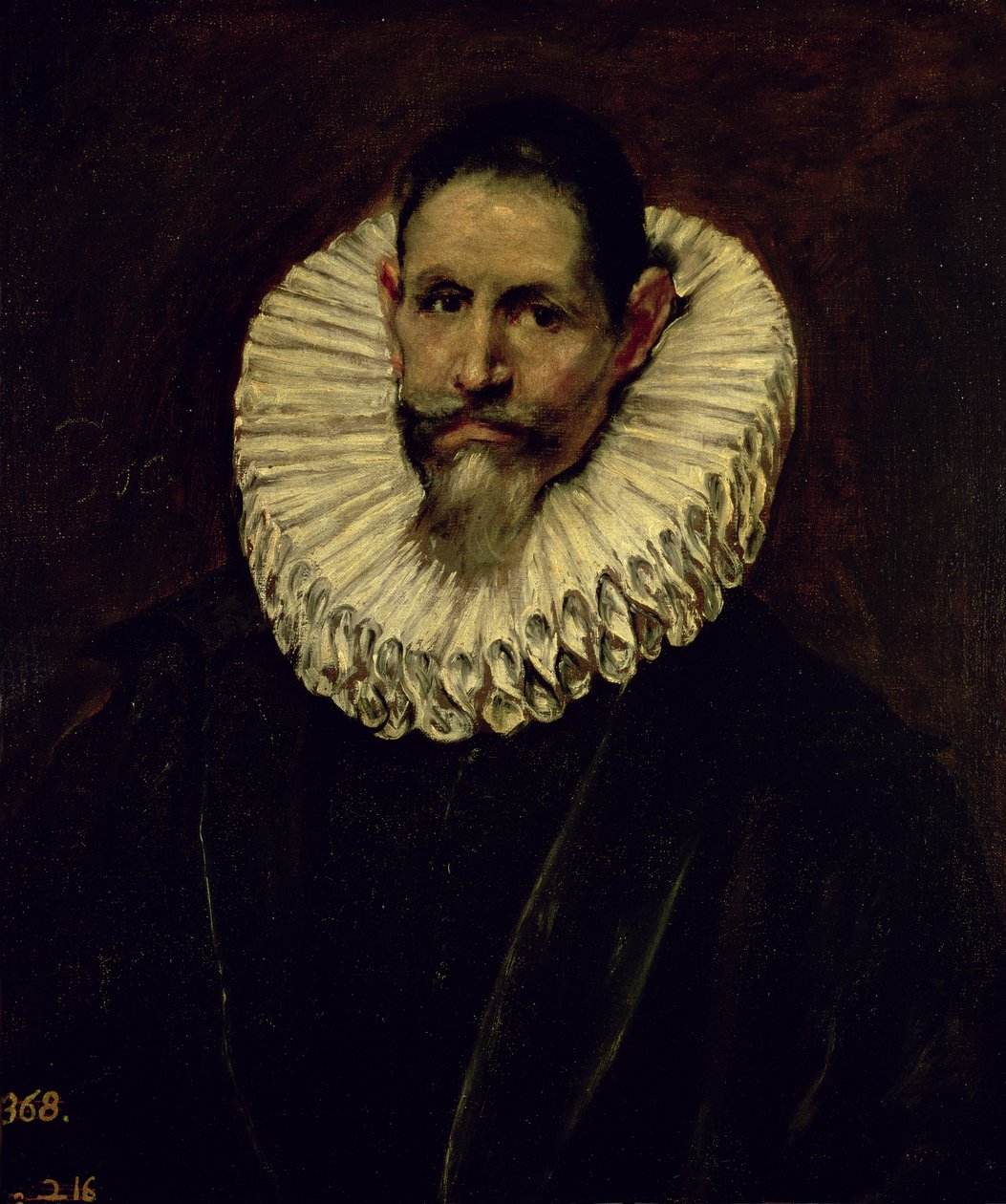 Portræt af Jeronimo de Cevallos, ca. 1610 af El Greco